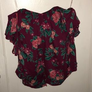 Floral Crop top